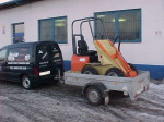 Predam mini nakladač, malý nakladač - menší ako UNC – fotka 3