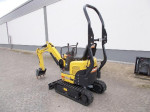 minibager Yanmar SV08 so zárukou, minirýpadlo váži 1.035kg – fotka 3