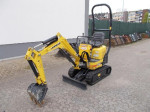 minibager Yanmar SV08 so zárukou, minirýpadlo váži 1.035kg – fotka 3