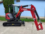  Yanmar SV26 rypadlo (3 ton) pasovy minibager záruka – fotka 4